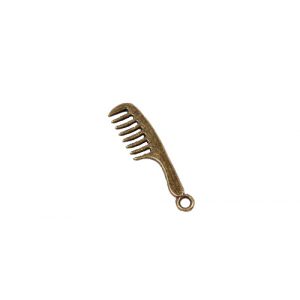 Zawieszka metalowa Charms ScrapBerry's Grzebień, 22mm